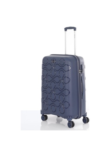 Mçs Polipropilen Orta Boy Valiz V376 65 Cm Siyah