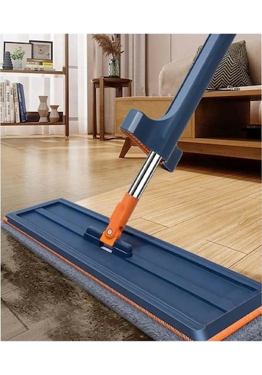 Kendinden Sıkmalı Mop Seti Kovalı Katlanabilir Tekerlekli Kova Kendinden Sıkmalı Mop Katlanabilir