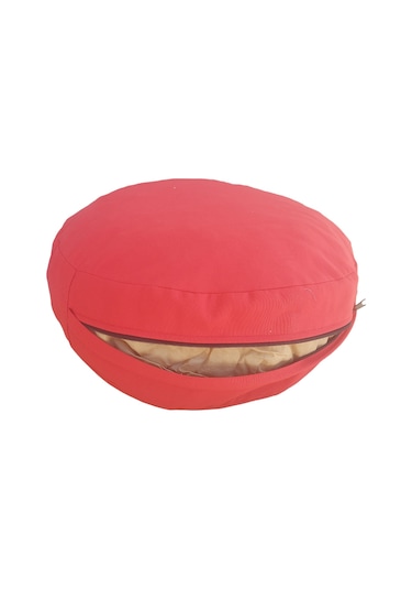 Mirzade Yuvarlak Puf Minderi 45x45-kırmızı Diğer