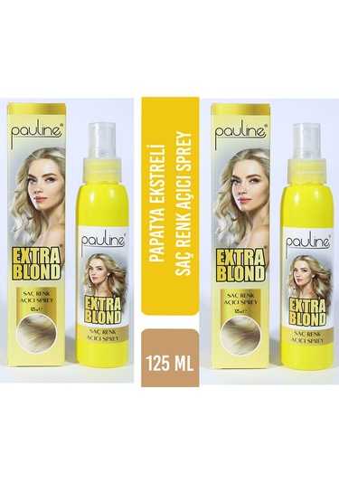 Pauline Doğal Saç Açıcı Sprey 125 Ml