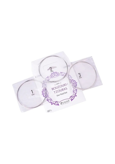 Ugar Gbt-l Yunan Buzuki Teli 6 Telli Silver Plated Steel