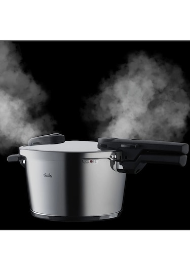 Fissler Vitaquick Glossy 4.5 + 2.5 lt Düdüklü Tencere