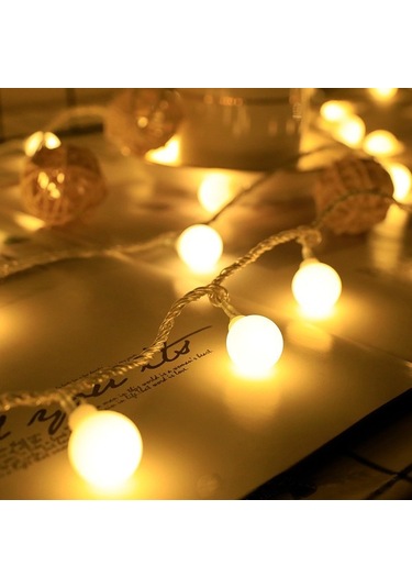 Agoodshop Led Dekoratif Dize Işıkları 10 Metre Renk