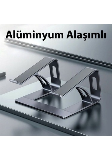 ALLY MC LS653 Premium Ergonomik Alüminyum Laptop-Bilgisayar Stan