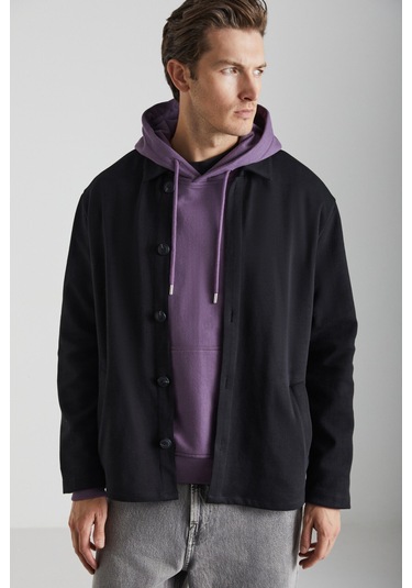 CALIANTE  Erkek Regular Siyah Ceket