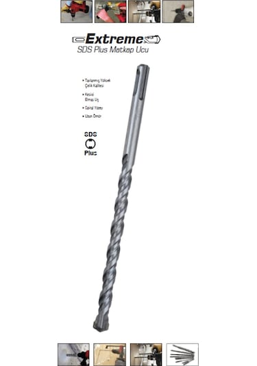 Tool Master Sds Elmas Matkap Ucu 22 Mm X 600 Mm