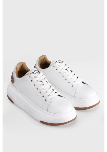 Lufian Adel Kadın Sneaker Ayakkabı Beyaz Beyaz 121230017100500 Beyaz
