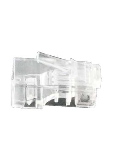 Canovate 25 Adet Bakır Konnektör Cat6A Utp Rj45 Plug Soket