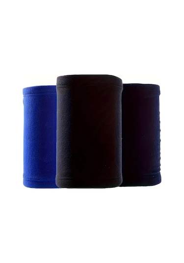 Elmpaly Kışlık Kalın Polar Boyunluk, Bisiklet Boyunluk, Rüzgar Koruyucu Yüz Maskesi Lacivert Lacivert