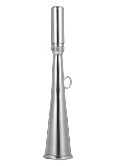 Leezsing El Tutulu Paslanmaz Çelik 304 Sis Horniği - Gümüş Renkli 18cm Fonksiyonel Horn