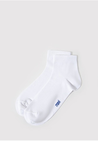 Mavi - Beyaz Soket Çorap 0911597-620 Beyaz