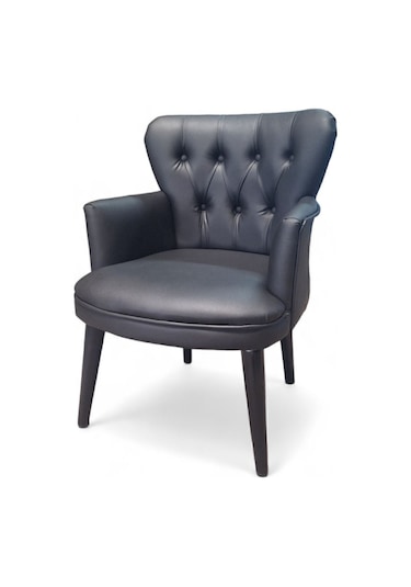 Ahşap Ayaklı Siyah Deri Ofis Koltuk Takımı Büro Koltuk Ve Kanepeleri Deri Ofis Mobilyası Çok Renkli