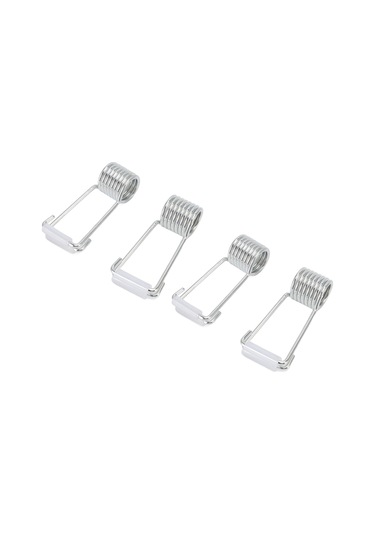 Vkemall 4 Adet Paslanmaz Çelik Otomatik Kapanan Kapı Mıknatısı - 2cm İç Çaplı, Dolap Ve Mutfak Kapıları İçin Tamir Ve Değişim Aksesuarı