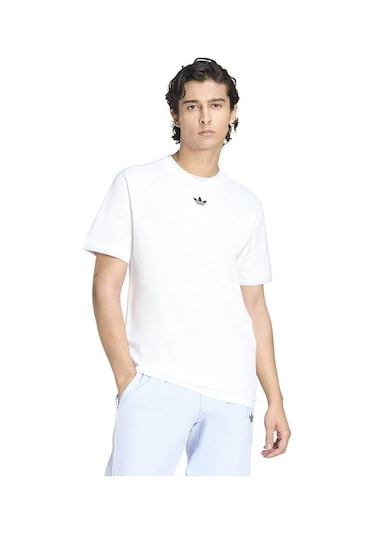 Adidas Erkek Beyaz T-shirt Chest Str Ss T Kc6448