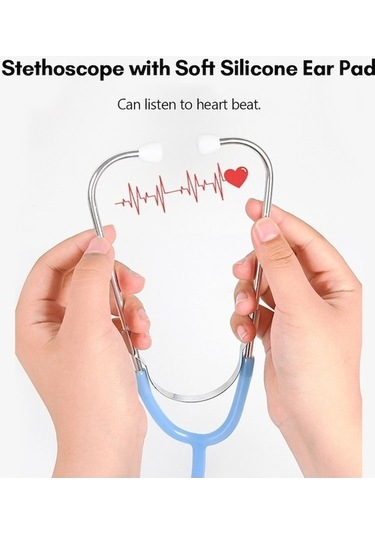 Fastbuy Çocuklar Gerçekçi Diş Hekimi Doktor Seti, Stetoskop, Çok Renkli