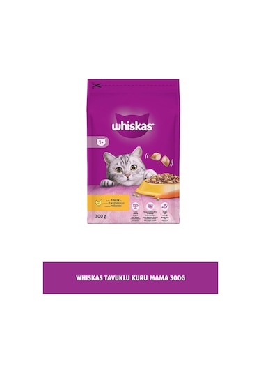 Whiskas Tavuklu Yetişkin Kedi Maması 300 G