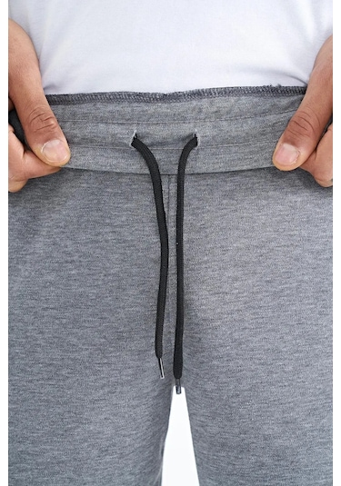 Tommy Life Clive Gri Melanj Standart Kalıp Erkek Şort - 81249 GRI MELANJ