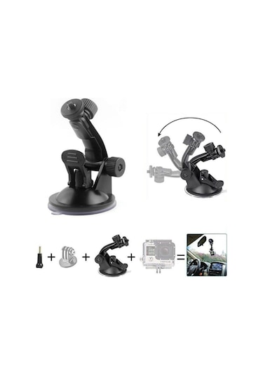 Gplus St009 Gopro Eken Sjcam Aksiyon Kamera Aksesuar Set 9 Parça