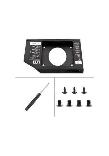 9.5mm Sata Harddisk Kutu -caddy Kızak Kutu-9.5mm Hdd Caddy