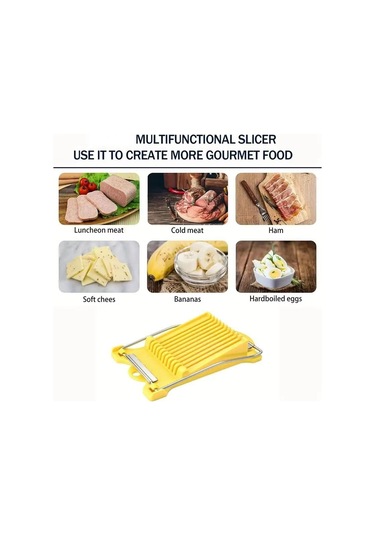 Öğle Yemeği Et Dilimleyici Çok Fonksiyonlu Paslanmaz Çelik Jambon Meyve Sebze Yumurta Peynir Dilimleyiciler Ev Mutfak Kesme Aletleri Yeşil