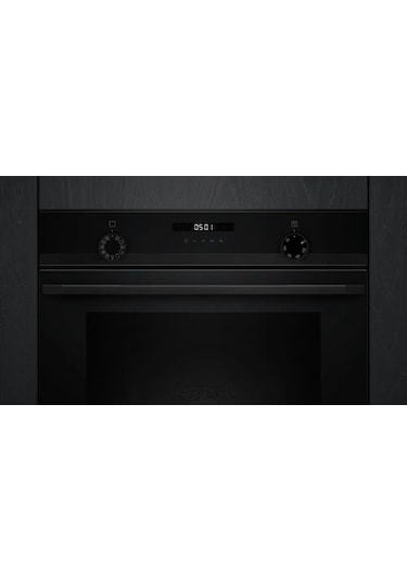 Siemens HU717ABA0T Buhar Destekli Ankastre Fırın Siyah