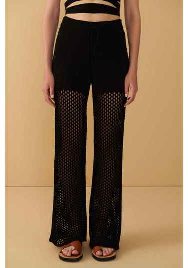 Pantolon Uniseks Siyah Pantolon - W22s09d130pn Siyah