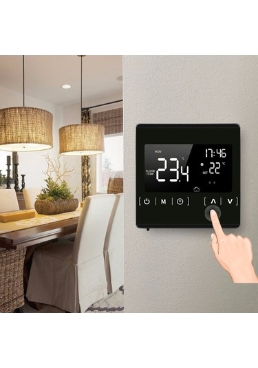Trendooze Yerden Isıtma Termostatı - Akıllı Dokunmatik Lcd, 85-250v
