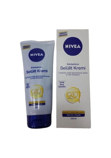 Nivea Q10 Tüm Ciltler İçin Sıkılaştırıcı Selülit Kremi 200 ML