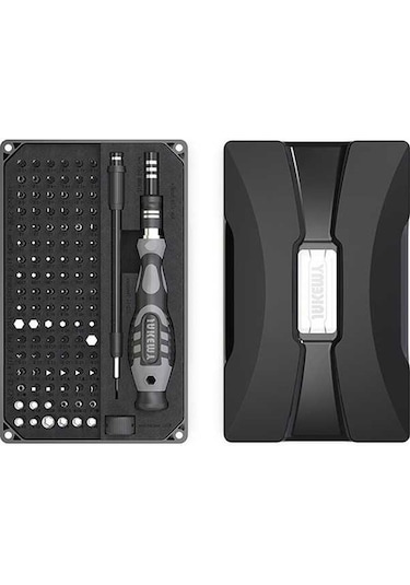 Pazly Vanadyum Uçlu, Tornavida Soketli Seti Krom Kompakt Çelik Çanta 93 9 - Hx