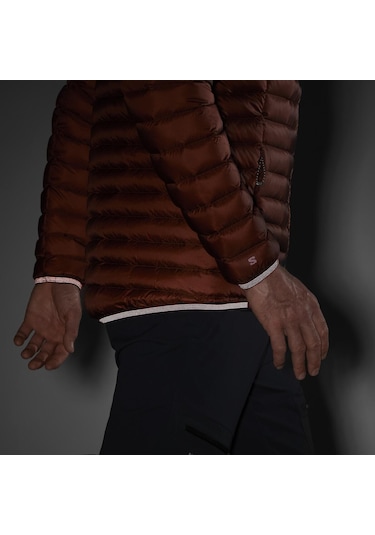 Salomon Elıxır Mıcro Down Erkek Outdoor Montu Rum Raısın Lc2329900 Bordo