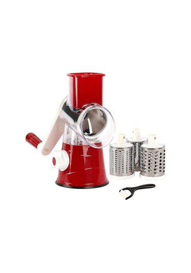 Döner Peynir Rendesi, Mutfak Rendesi, 3 Farklı Tipte Değiştirilebilir Paslanmaz Çelik Bıçaklı Verimli Sebze Kesici Diğer