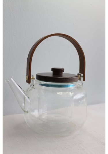 Cam Çaydanlık Çok Renkli