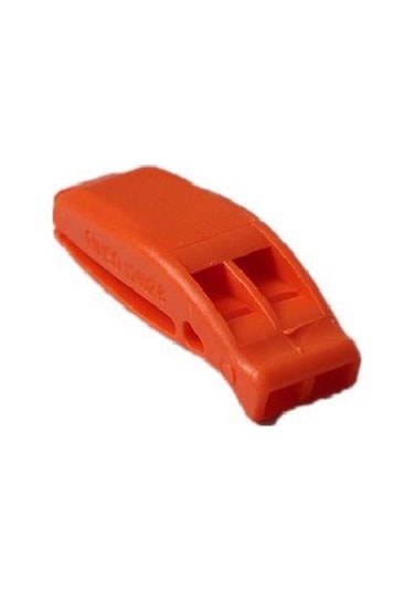 Karabinli Çift Frekans Acil Durum Afet Turuncu Düdük 120 Çok Renkli