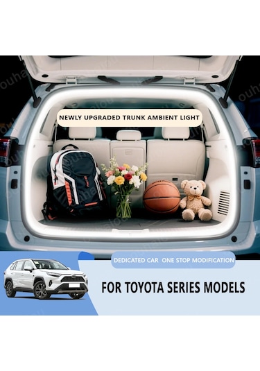 Toyota Serisi Corolla Cross Rav4 Bagaj Işığı Modifikasyon Işık Atmosferi Için Half Set White Toyota Sienta 4th 1 Piece Set