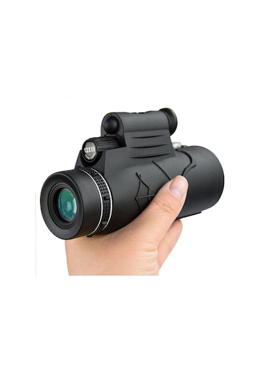 DailyLink Telefon Tutuculu 50X60 Zoom Monoküler Teleskop Dürbün Tripod Siyah