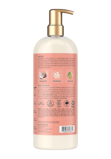 Shea Moisture Coconut & Hibiscus Bukle Kontrolü Ve Parlaklık Şampuanı 1 L