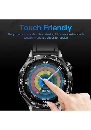 Huawei Watch Gt 6 Pro 46mm Uyumlu Tam Koruyan Ekran Koruyucu