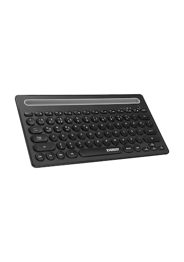 Everest KB-BT84 Bluetooth Ultra İnce + Şarjlı Q Mac/Win/Android/Uyumlu iOS  Kablosuz Klavye