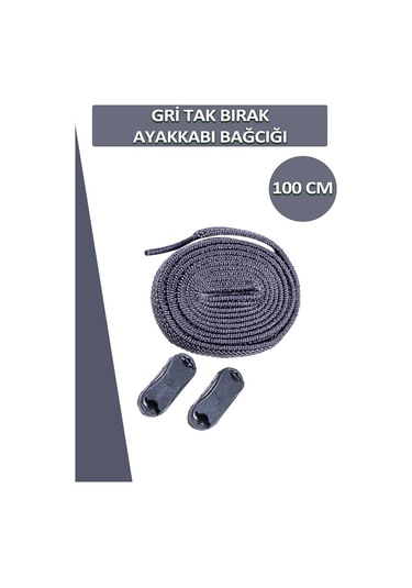 Dopar Elastik Esnek Akıllı Kilit Tak Bırak Ayakkabı Bağcığı 100 Cm 001