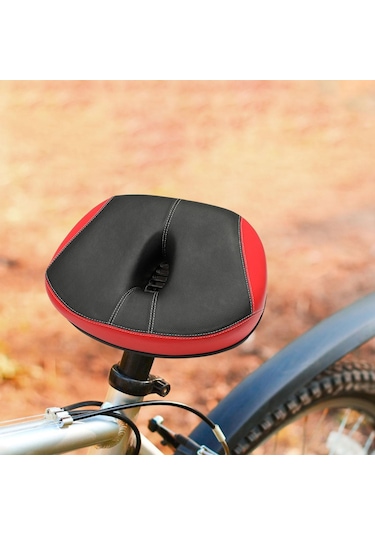 Suntek Konfor Bisiklet Koltuk Minderi Dağ Bisikleti Kırmızı