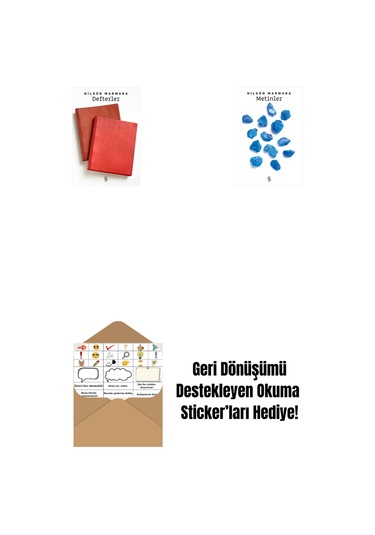 Defterler + Metinler + Okuma Sticker'ları