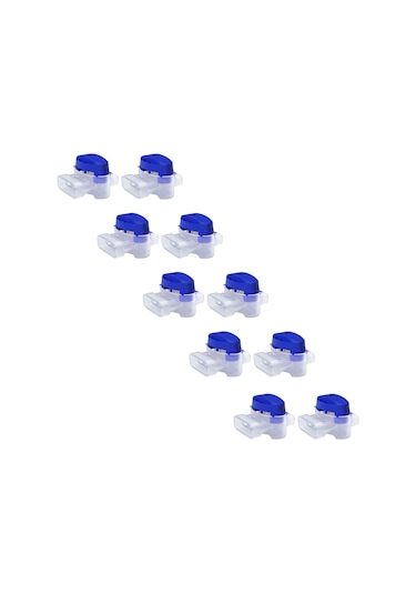 Robotik Çim Biçme Makineleri İçin 10 Adet Kablo Bağlantı Kiti - 10 Jel Dolgulu C