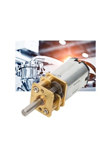 Aubyhe Dc 12v Metal Geri Dönüşlü Motor - Ga12-n20 Modeli, 60/500/1000 Rpm Hız Seçenekleri İle Dayanıklı Metal Dişlialtı