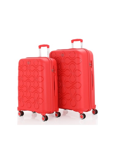 Mçs Polipropilen 2li Valiz Seti Büyük & Orta V376 S23sy1000048-set 00004 Kırmızı