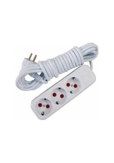 3 Lü Priz Topraklı 2 Mt Ara Kablo -ast302 3