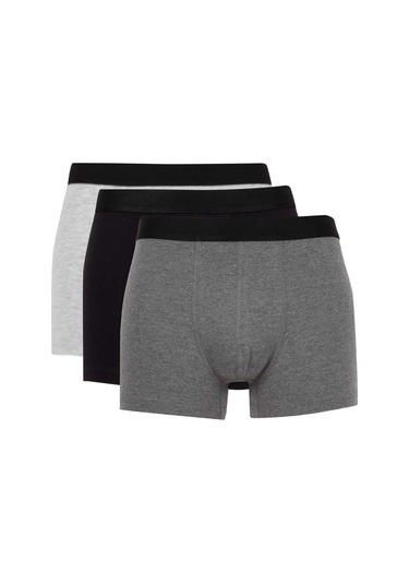 Defacto Regular Fit 3'lü Boxer K7635AZ24AUBK27