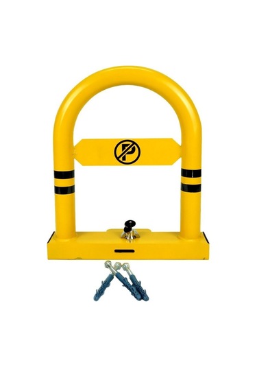 Kilitli Otopark Direği Oval, Park Bariyeri, Yatar Direk (489929683)