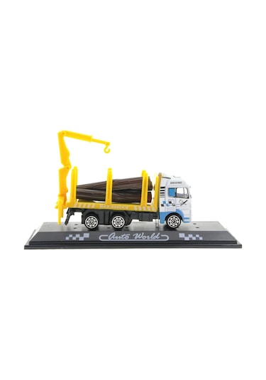 Die Cast Mini Sarı Kütük Kamyonu Çok Renkli