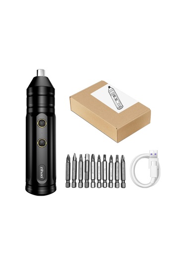 Springsun Usb Şarjlı Mini Elektrikli Tornavida Seti - 3n.m Tork, İki Yönlü Devir, 10 Uç Parça, X1 Geliştirilmiş Versiyon