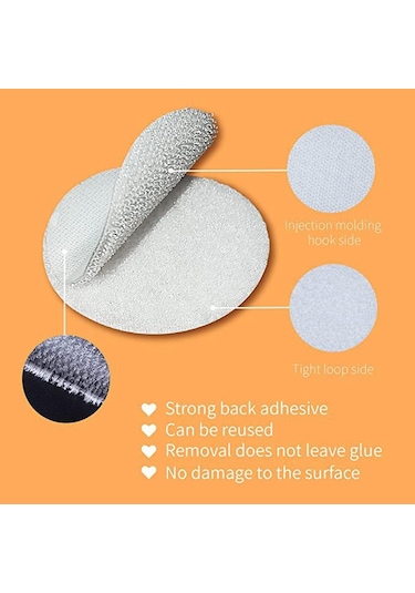 Siyah Kendinden Yapışkanlı Noktalar Güçlü Yapışkanlı Yapışkan Arka Paralar Su Geçirmez Y Tutkallı Naylon Cırtlı Cırt Bant 57003210